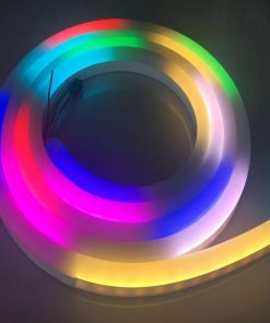 Tampilan alternatif dari 12x20mm 14W Magic RGB 5V Neon LED Strip Light