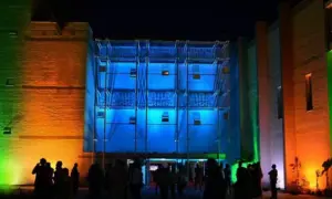 led wall washer light
