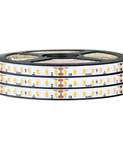 128LED 160LM / W 2835 Pencahayaan Strip LED Fleksibel Bergaransi 5 Tahun
