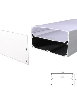 Profil Aluminium LED 150x75mm