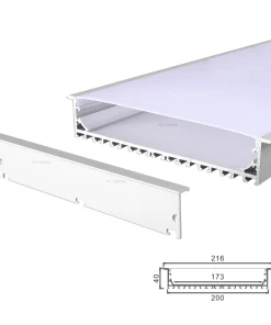 Profil Aluminium LED 200x40mm - A