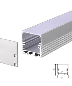 Profil Aluminium LED 30x30mm