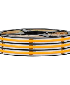 Lampu Strip COB LED 12V Lampu LED Fleksibel 360LED 8mm