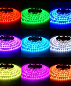 Max 40mt 5050 RGB 60LEDs Constant Current 24V LED Strip Lighting - 画像4