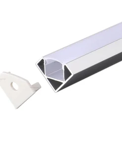 Corner LED Channel Diffuser 18x18mm Supplier