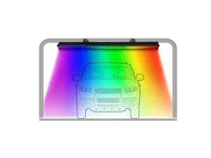 color changing car wash lights