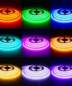 Tampilan alternatif dari 768LEDs 24V 10mm RGB LED COB Strip Light