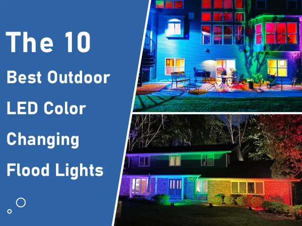 los 10 mejores focos led de exterior con cambio de color