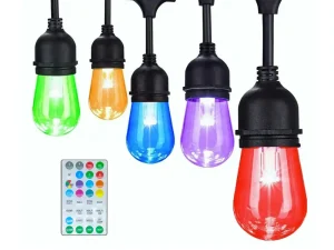 color changing outdoor string lights