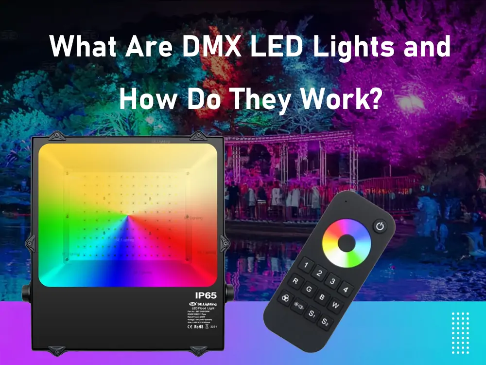 qué son las luces led dmx y cómo funcionan