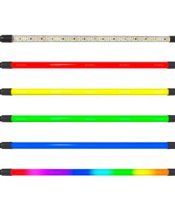 DC24V Red Green Blue White Tunnel Car Wash IP66 Colorful LED Tube Lights - Image 5