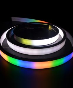 Tampilan alternatif dari DMX DC48V RGBW IP67 LED Neon Strip Light 50x25mm