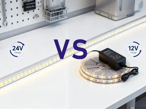 which is better 24v vs 12v led strip