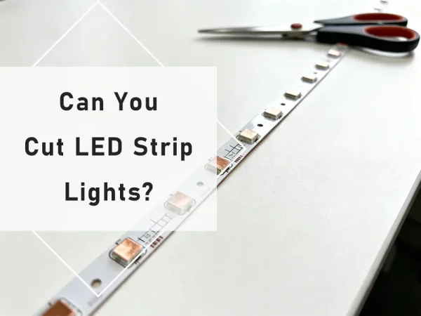 can you cut led strip lights