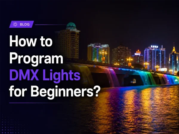 how to program dmx lights