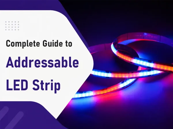 Guía sobre tiras LED direccionables